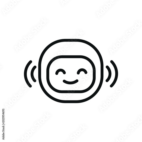 Chatbot AI Outline Icons Collection