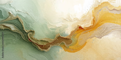 Quadro su tela Vintage nature backdrop featuring a closeup of a textured sea shell on the sand