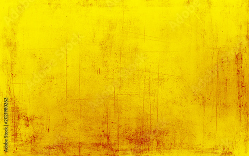 Obraz na plátně Chalkboard or blackboard yellow texture
