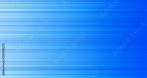 Fotografie Abstract Blue Background with Horizontal Lines and Gradient Effect
