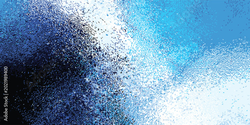 Φωτογραφία Abstract Blue and White Textured Background with Grainy Effect.