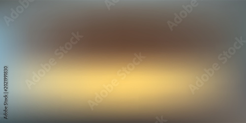 Quadro su tela Abstract blurred background with warm yellow and cool blue tones creating a soft gradient
