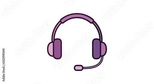 helpdesk Line art vector set simple minimal illustration