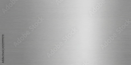 A smooth and sleek brushed metal surface, featuring a vertical gradient, embodies industrial chic and a modern aesthetic. for background, design, interior, wall art, branding, ui, web