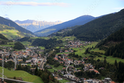 Landscape at the Brenner Pass, South Tyrol, Italy