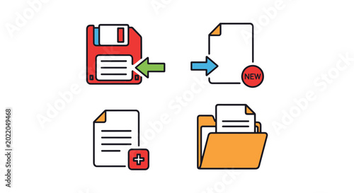 save Line art vector set minimal abstract shape