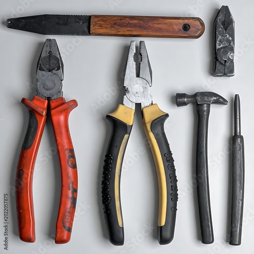 Hand tools for DIY and repair.