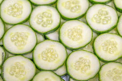 Canvastavla Salad cucumber preparation