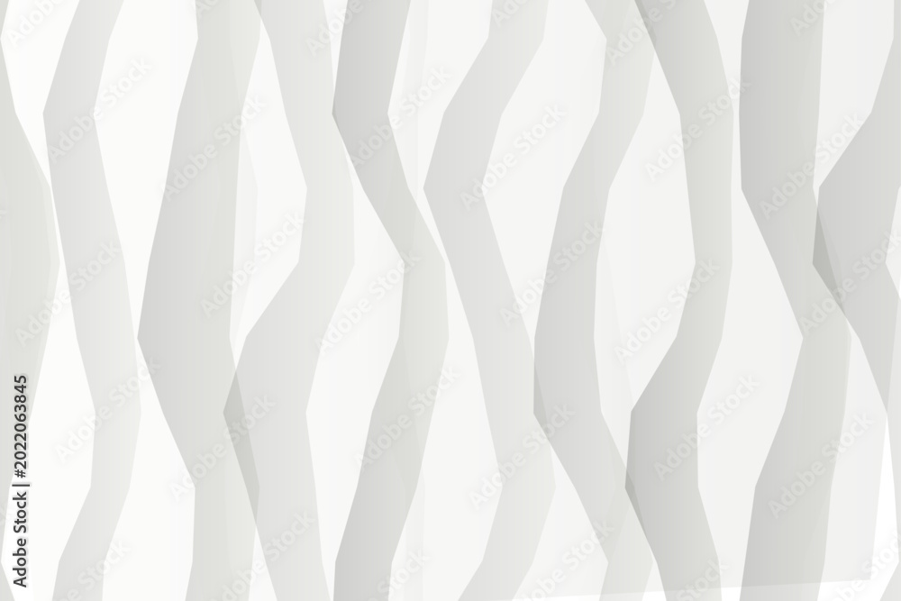 Fototapeta premium Transparent tulle folds create gentle sunlight shadows.