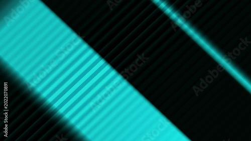Abstract creative motion glowing light stripe on dark background. Video animation Ultra HD 4k footage.