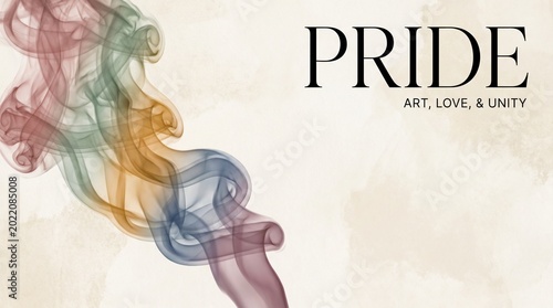 Pride month art, love, and unity celebrating LGBTQ+ pride with vibrant colors