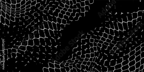 Net pattern. Rope net vector silhouette. Soccer, football, volleyball, tennis and tennis net pattern. Fisherman hunting net rope texture or pattern.