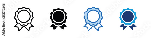 Award  icon Collection With Multiple Styles