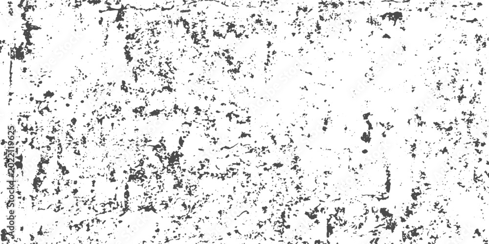Obraz premium Monochrome grunge vector background with fine grain noise, rough texture overlay, and vintage abstract style.
