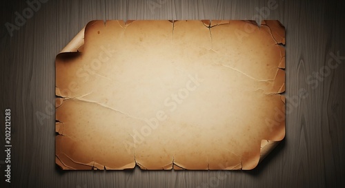 Vintage Parchment Paper Background Texture.