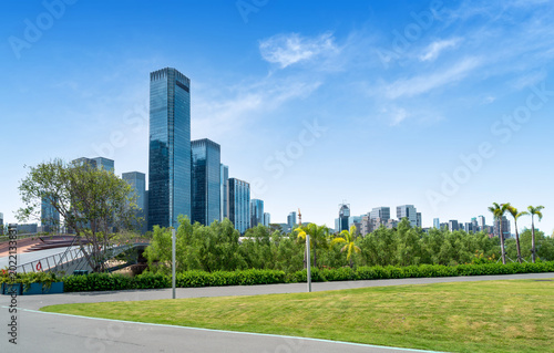 Skyscrapers in the city of technology, China is Shenzhen.