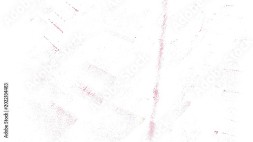 Soft Pink Charcoal Texture on White Background