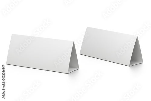table menu mockup-on transparent background