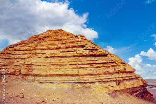 Εκτύπωση καμβά Makhtesh Ramon Crater in National park in Negev desert, Israel