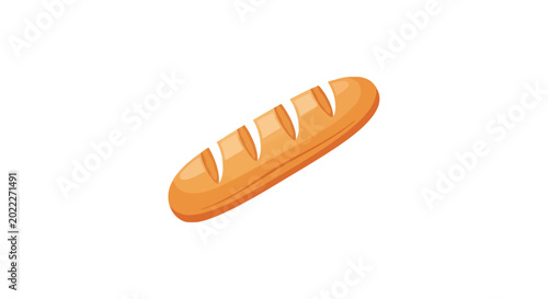 Tableau sur toile A crusty loaf of bread.