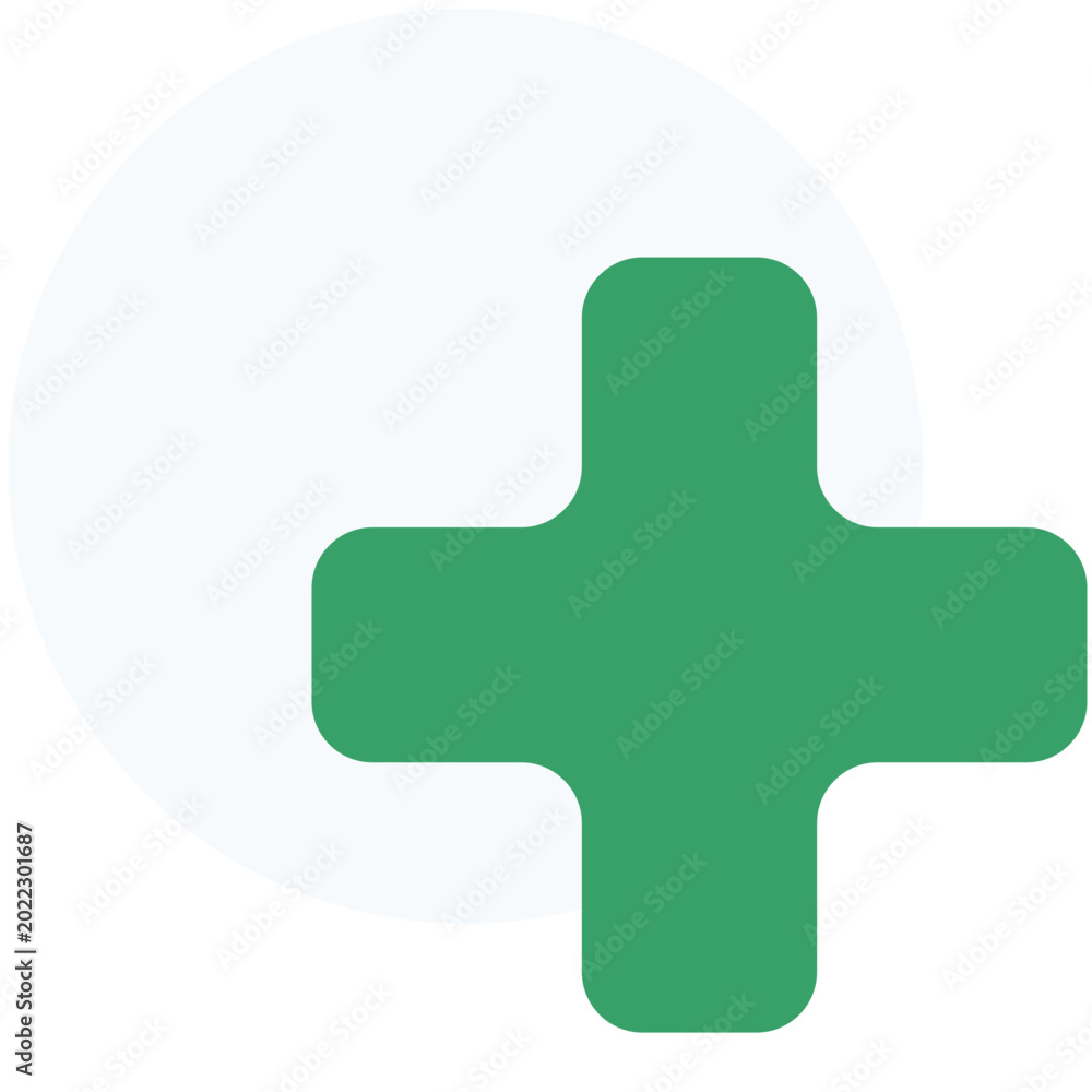 Fototapeta premium Health Simple Safety Logo