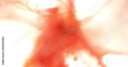 Ultra slow motion blood splash isolated on white background. Realistic liquid droplets ideal for VFX compositing, overlays, horror effects and cinematic action scenes.