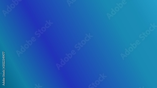 Abstract Smooth Blue Gradient Background with Soft Blurry Teal and Royal Blue Tones