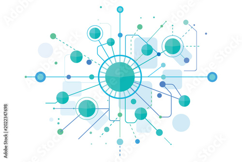 Tableau sur toile AI Agent Decision Tree