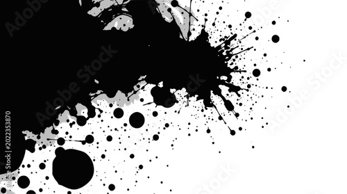 Tableau sur toile A pure black background with no visible content, completely uniform and dark without any texture, pattern, or text
