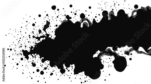 Schilderij op canvas A plain solid black background with no visible content, pattern, or any specific