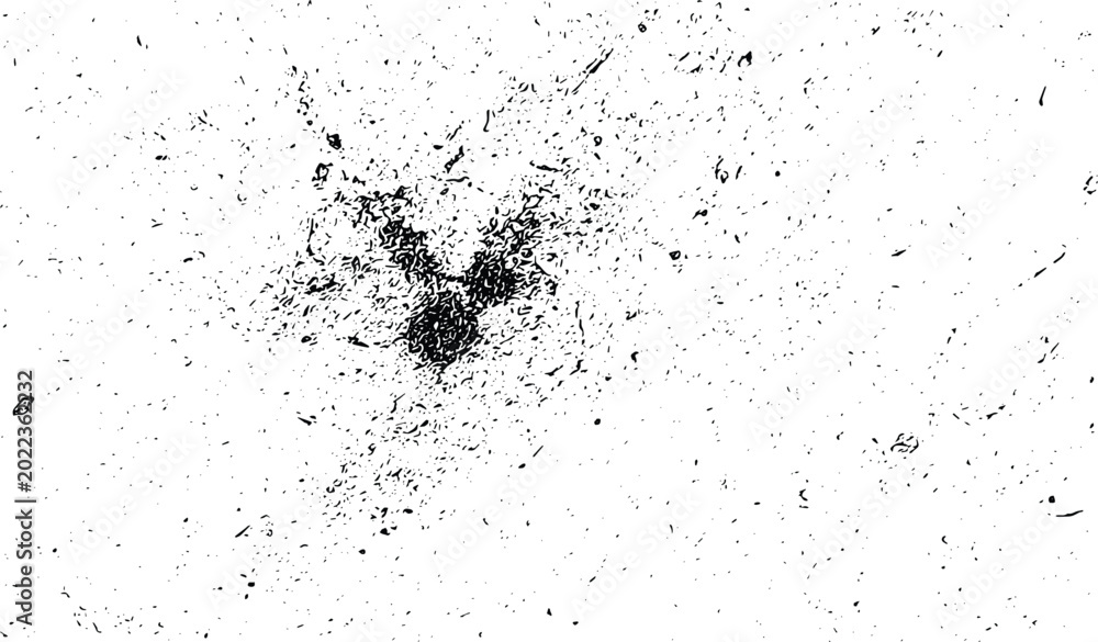 Fototapeta premium Organic ink splatters vector texture