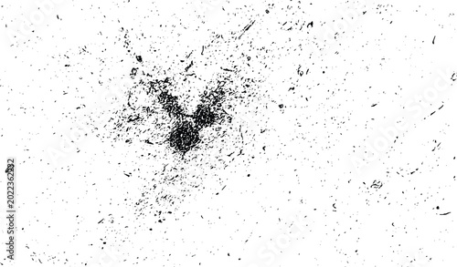 Organic ink splatters vector texture