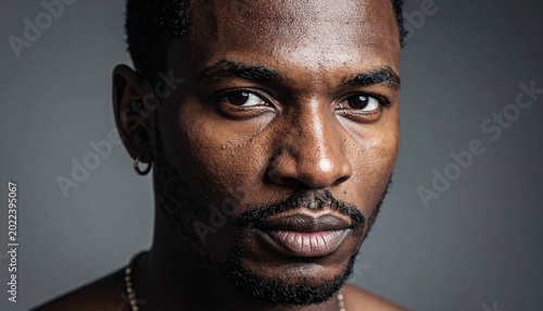 Portrait of a man's face