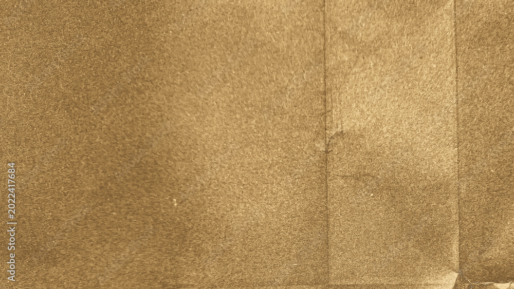 Fototapeta premium Crumpled recycle brown paper texture vintage background. Old paper surface folded vintage paper overlay