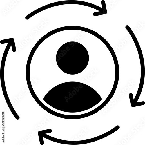 Quadro su tela Consistency Icon