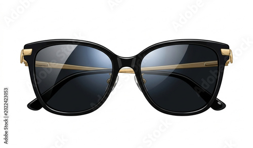 Trendy sunglasses realistic style pro vector with modern luxury eyewear design