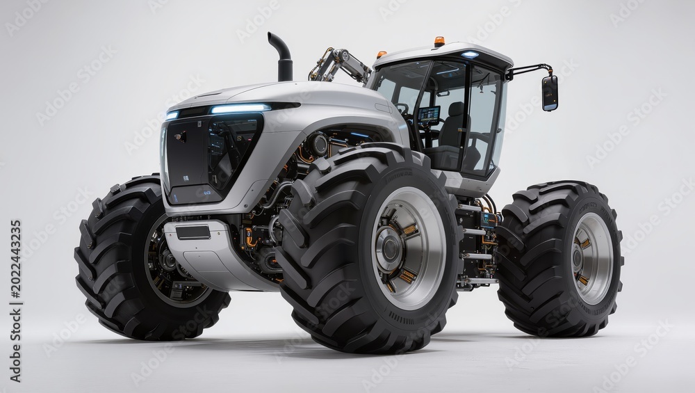 Fototapeta premium Futuristic Agricultural