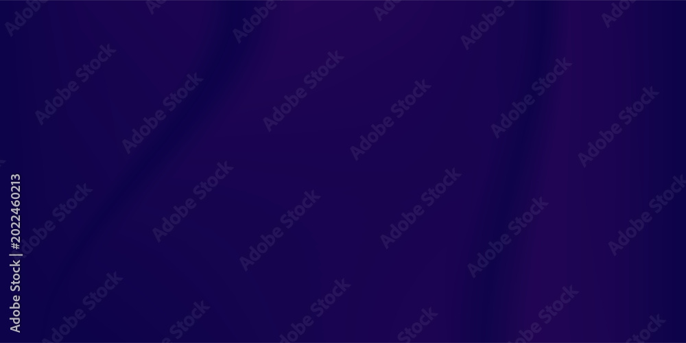 Obraz premium Vector smooth waves on dark background. Futuristic technology design backdrop with purple and blue gradient transition