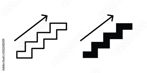 Next steps icon solid Design. Line icons for web