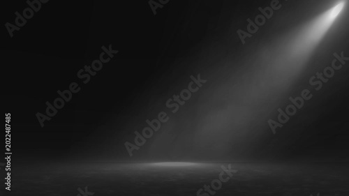 smoky stage spotlight background
