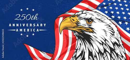 Eagle flag design