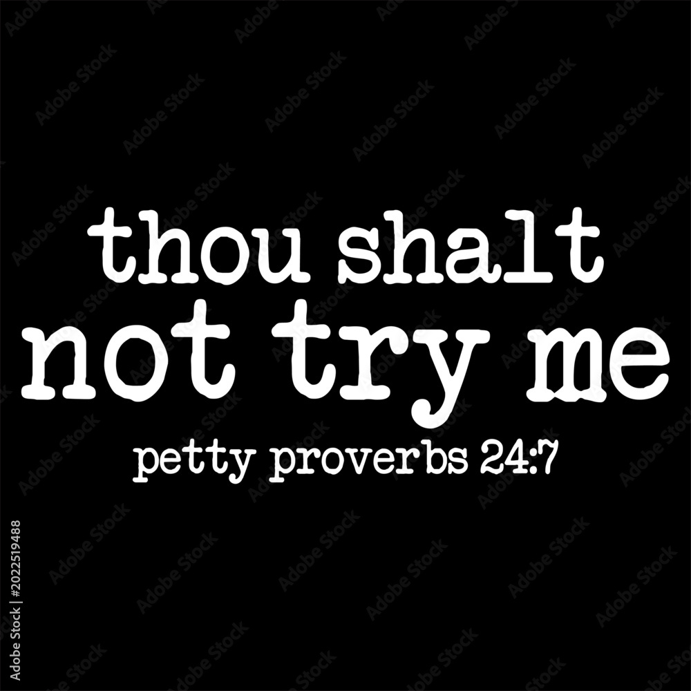 Fototapeta premium Petty Proverbs SVG, Christian PNG