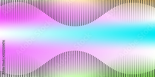 Photography Dotted wave line pattern