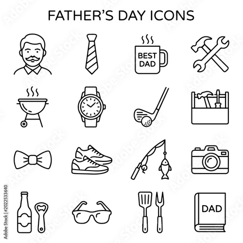 Quadro su tela father's day.father work