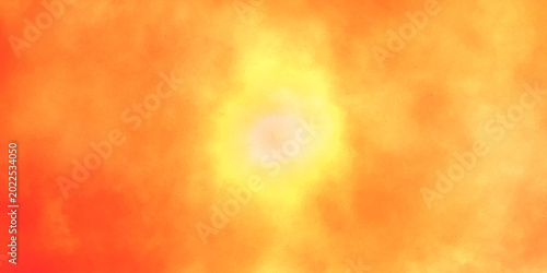 orange watercolor smoke fire flames background