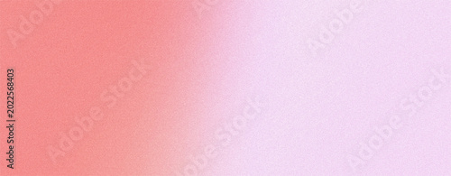 Obraz na płótnie Minimalist gradient background shifting from soft coral pink to pale white featuring a fine grainy textured surface effect