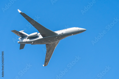Photography Gray government transport airplane over Budapest