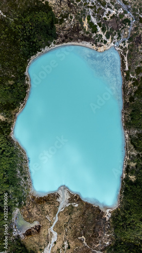 Tablou pe pânză Laguna Esmeralda, Ushuaia - Tierra del Fuego - Argentina