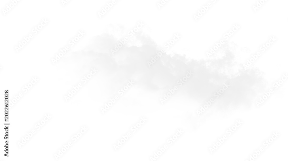 Φωτογραφία Cloud formation with soft edges on a transparent background that suggests lightn