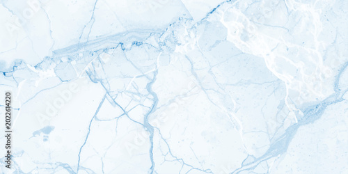 Tableau sur toile Soft blue marble texture, watercolor wash, translucent veins, icy pastel tones, organic stone patterns, subtle fluid details, minimal abstract background design vector